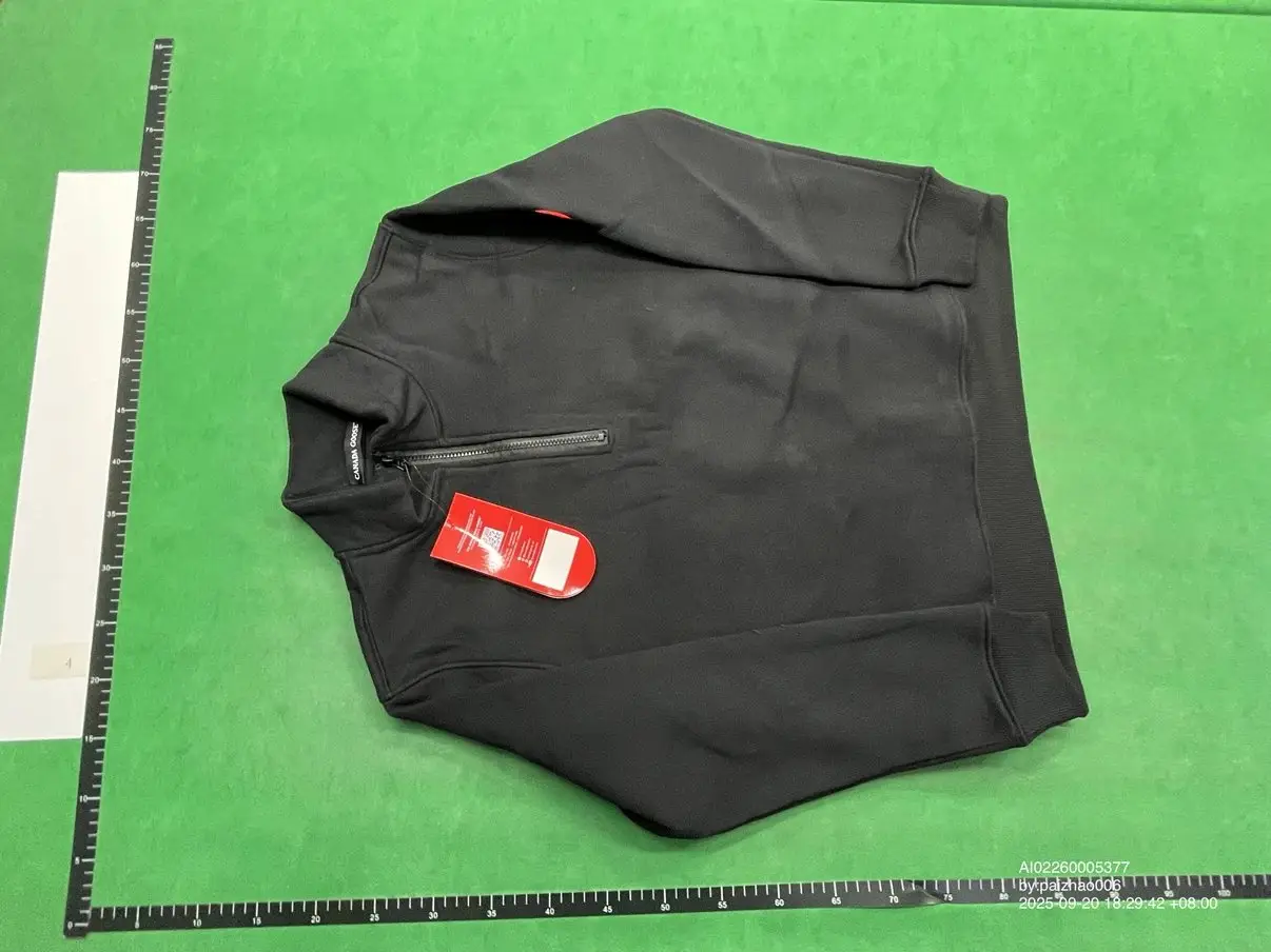 Canada Goose Half-Zip Sweatshirts [White] — foto 4 de 5