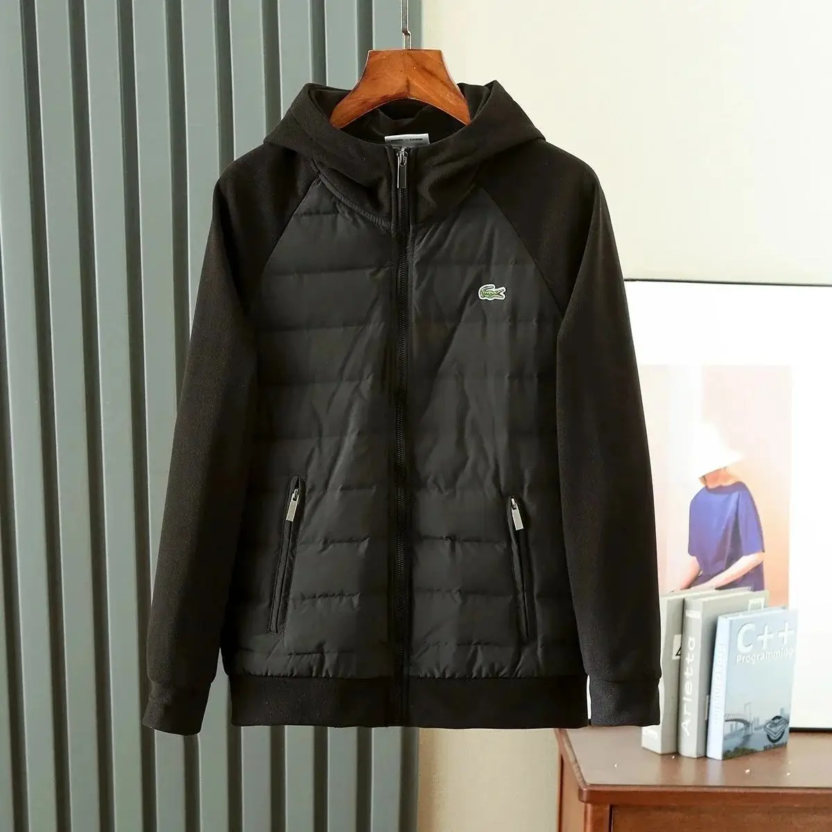 LACOSTE Hooded Puffer Jacket [22 styles] — foto 10 de 11