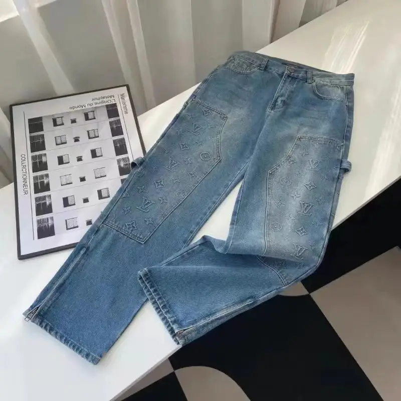 LV Louis Vuitton Monogram Jeans [9 Styles] — foto 6 de 15