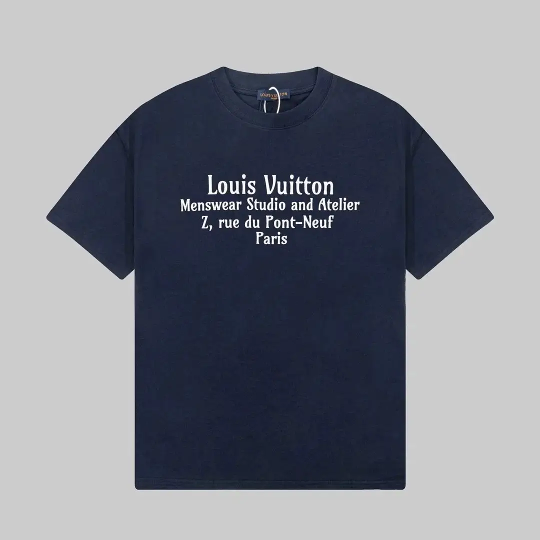 Louis Vuitton Menswear Studio T-Shirt Navy Blue — foto 2 de 14
