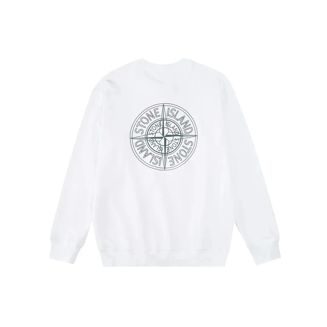 Stone Island Kids Graphic Crewneck Sweatshirt - Black — foto 4 de 15